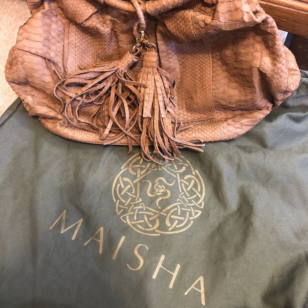 Maisha Python Tote - Picture 3 of 6